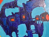 Schilderij, m. pauptit, vacantie 1974 - afbeelding 11 van  16