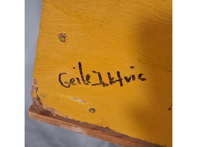 Schilderij, m. pauptit, vacantie 1974 - afbeelding 12 van  16