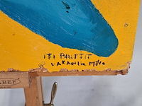Schilderij, m. pauptit, vacantie 1974 - afbeelding 13 van  16