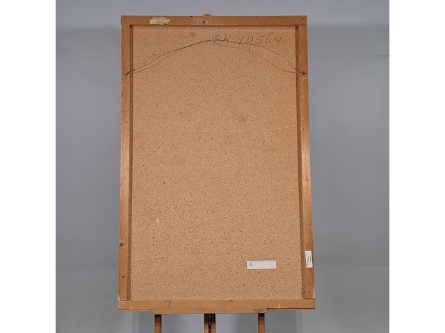 Schilderij, m. pauptit, vacantie 1974 - afbeelding 14 van  16