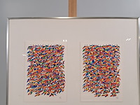 Schilderij, m.a.j. verleg, sterk maken, 1977 - afbeelding 1 van  8