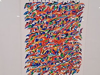 Schilderij, m.a.j. verleg, sterk maken, 1977 - afbeelding 3 van  8