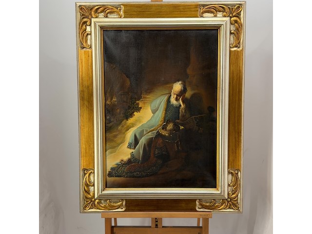 Schilderij, 'man met baard' - afbeelding 1 van  13