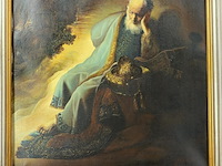 Schilderij, 'man met baard' - afbeelding 7 van  13
