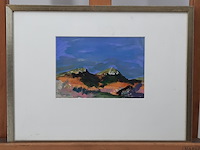 Schilderij, maya wildevuur (1944-2023), texel, 1995 - afbeelding 2 van  6