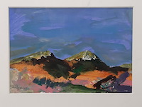 Schilderij, maya wildevuur (1944-2023), texel, 1995 - afbeelding 3 van  6