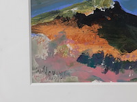 Schilderij, maya wildevuur (1944-2023), texel, 1995 - afbeelding 4 van  6