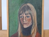 Schilderij, maya wildevuur, 1977 - afbeelding 2 van  8