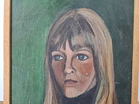 Schilderij, maya wildevuur, 1977 - afbeelding 3 van  8