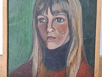 Schilderij, maya wildevuur, 1977 - afbeelding 4 van  8
