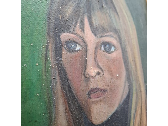 Schilderij, maya wildevuur, 1977 - afbeelding 6 van  8