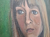 Schilderij, maya wildevuur, 1977 - afbeelding 6 van  8