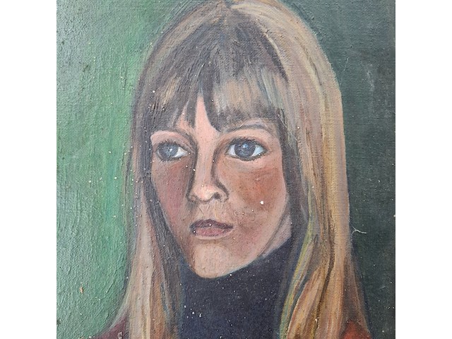 Schilderij, maya wildevuur, 1977 - afbeelding 7 van  8