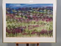 Schilderij, maya wildevuur, 1992