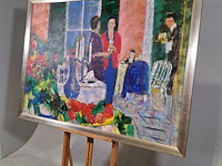 Schilderij, maya wildevuur, 1993 - afbeelding 5 van  8