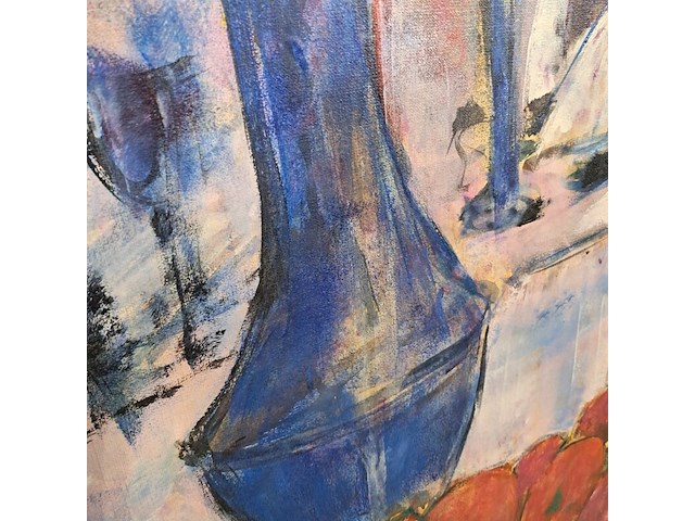 Schilderij, maya wildevuur, 1993 - afbeelding 6 van  8