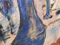 Schilderij, maya wildevuur, 1993 - afbeelding 6 van  8