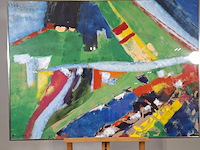 Schilderij, maya wildevuur, 1994 - afbeelding 2 van  8