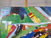 Schilderij, maya wildevuur, 1994 - afbeelding 3 van  8