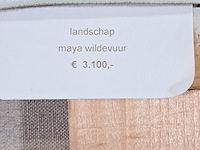 Schilderij, maya wildevuur, 1994 - afbeelding 2 van  10