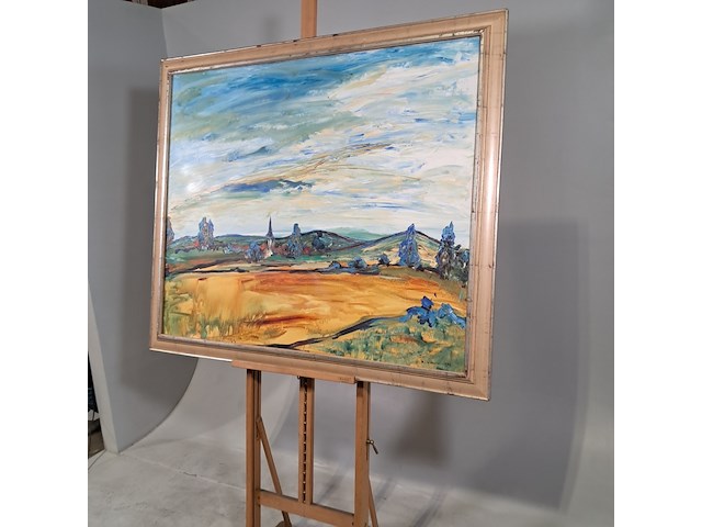 Schilderij, maya wildevuur, 1994 - afbeelding 5 van  10