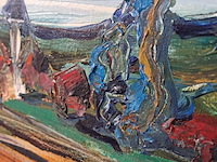 Schilderij, maya wildevuur, 1994 - afbeelding 8 van  10