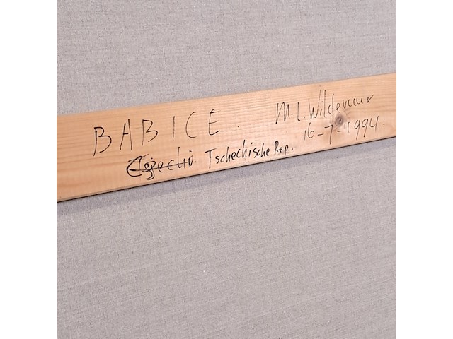 Schilderij, maya wildevuur, 1994 - afbeelding 10 van  10