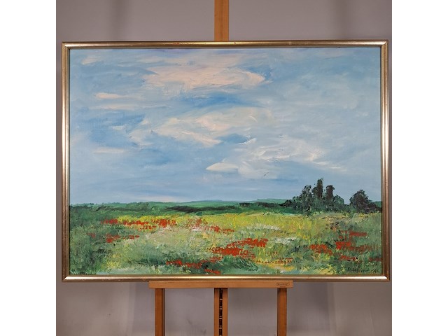 Schilderij, maya wildevuur, 1996 - afbeelding 2 van  8