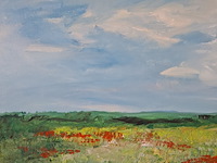 Schilderij, maya wildevuur, 1996 - afbeelding 5 van  8