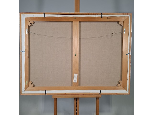 Schilderij, maya wildevuur, 1996 - afbeelding 7 van  8