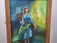 Schilderij, maya wildevuur, 1998 - afbeelding 3 van  10