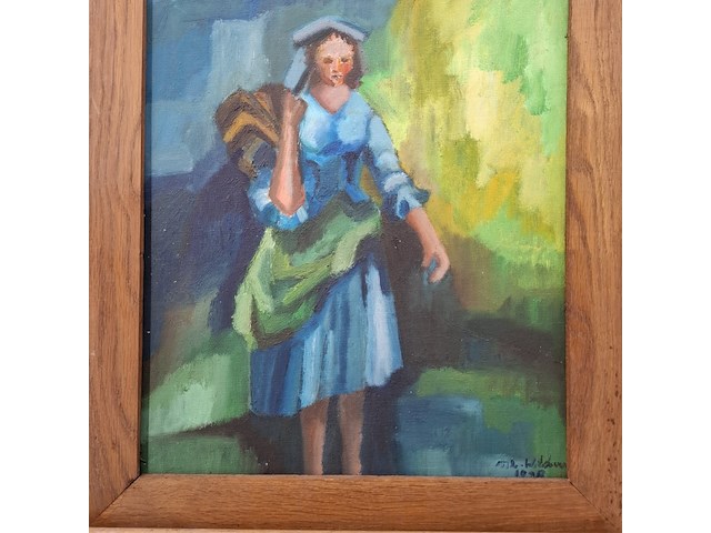 Schilderij, maya wildevuur, 1998 - afbeelding 5 van  10