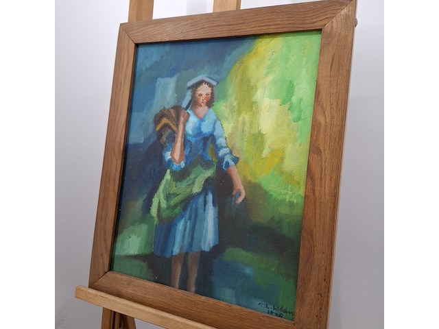 Schilderij, maya wildevuur, 1998 - afbeelding 7 van  10
