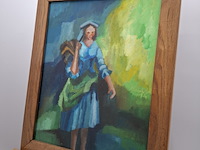 Schilderij, maya wildevuur, 1998 - afbeelding 7 van  10