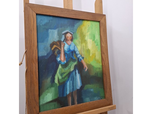 Schilderij, maya wildevuur, 1998 - afbeelding 8 van  10