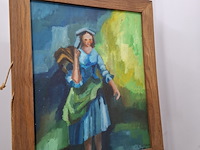 Schilderij, maya wildevuur, 1998 - afbeelding 8 van  10