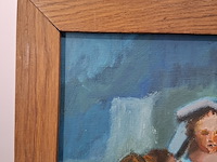 Schilderij, maya wildevuur, 1998 - afbeelding 9 van  10