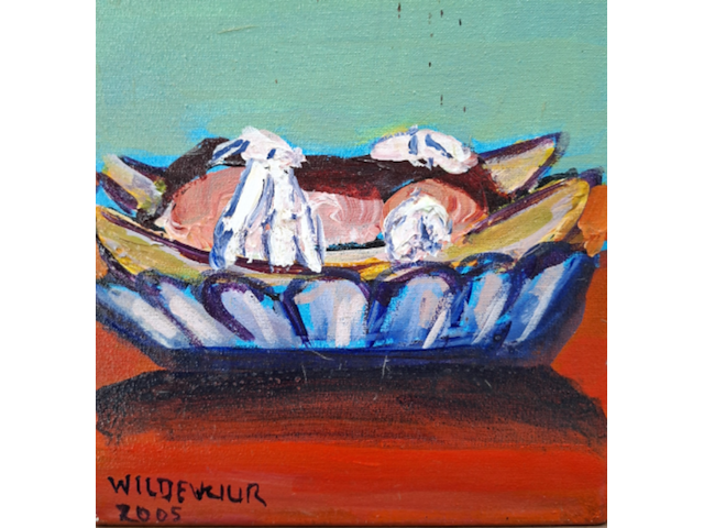 Schilderij, maya wildevuur, 2005 - afbeelding 1 van  8