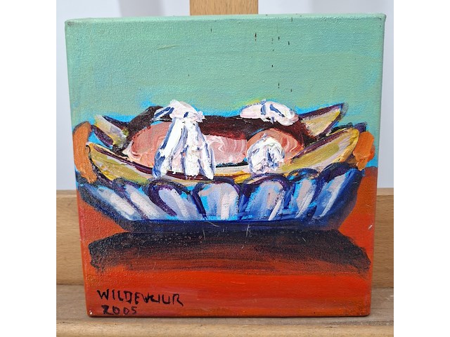 Schilderij, maya wildevuur, 2005 - afbeelding 2 van  8