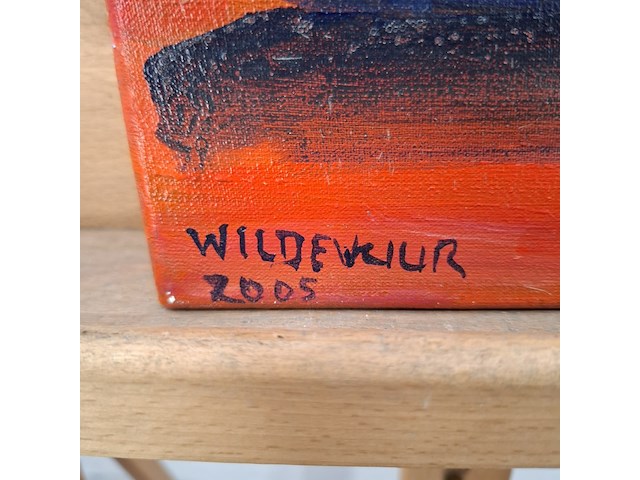 Schilderij, maya wildevuur, 2005 - afbeelding 3 van  8