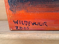 Schilderij, maya wildevuur, 2005 - afbeelding 3 van  8