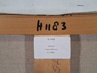 Schilderij, maya wildevuur, abstract, 1992 - afbeelding 7 van  7