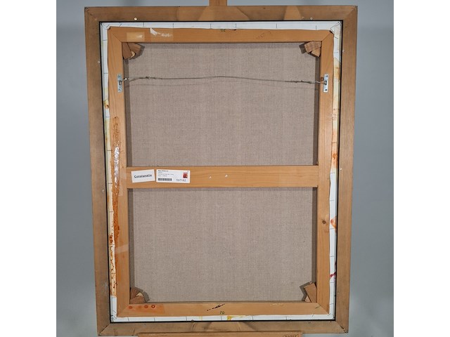 Schilderij, maya wildevuur, abstract, 1994 - afbeelding 9 van  10