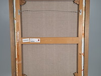 Schilderij, maya wildevuur, abstract, 1994 - afbeelding 9 van  10