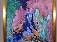 Schilderij, maya wildevuur, abstract, 2001 - afbeelding 2 van  9