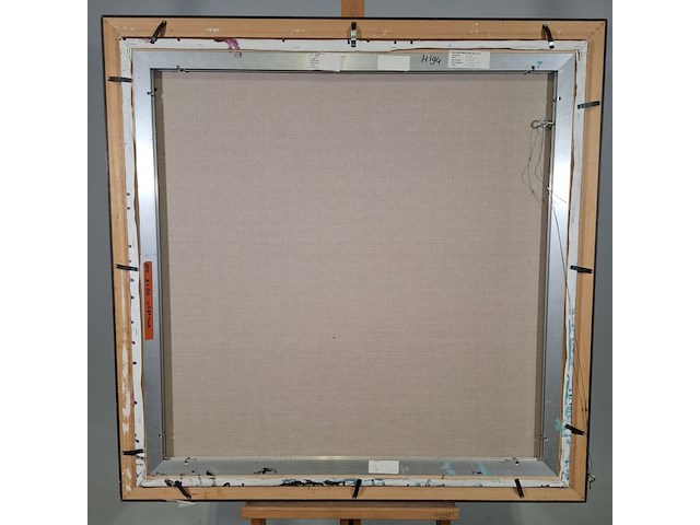 Schilderij, maya wildevuur, abstract, 2001 - afbeelding 7 van  9