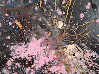 Schilderij, maya wildevuur, abstract - afbeelding 3 van  6