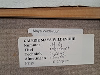 Schilderij, maya wildevuur, abstract - afbeelding 5 van  6