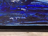 Schilderij, maya wildevuur, acille tanta, 1995 - afbeelding 3 van  6