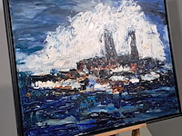 Schilderij, maya wildevuur, acille tanta, 1995 - afbeelding 5 van  6